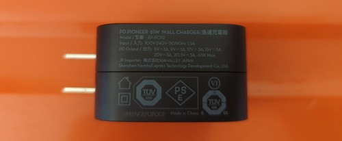 RAVPOWER PC112 USB Type C Charger 61W Wall Charger PD 3.0 Fast Charging PB09 NIB - Picture 5 of 6
