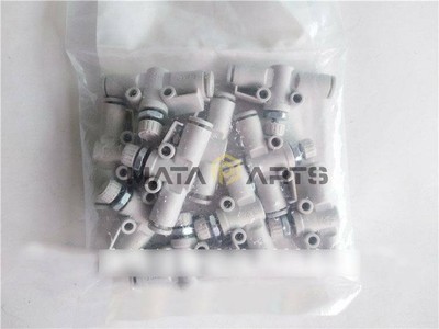 10pcs   Pneumatic Flow Control Piping   Tube AS2002F-04 #W10*