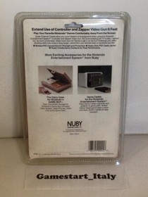 EXTENDED CABLE EXTENSION FOR CONTROLLER ZAPPER NINTENDO NES 1989 NEW BOXED