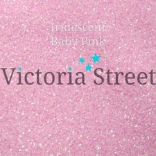 Victoria Street Glitter - Iridescent Baby Pink - Fine 0.008" / 0.2mm Princess