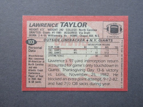 1983 TOPPS FOOTBALL  ~  U-Pick Players from Scans  ~  Free Shipping  - Picture 15 of 61