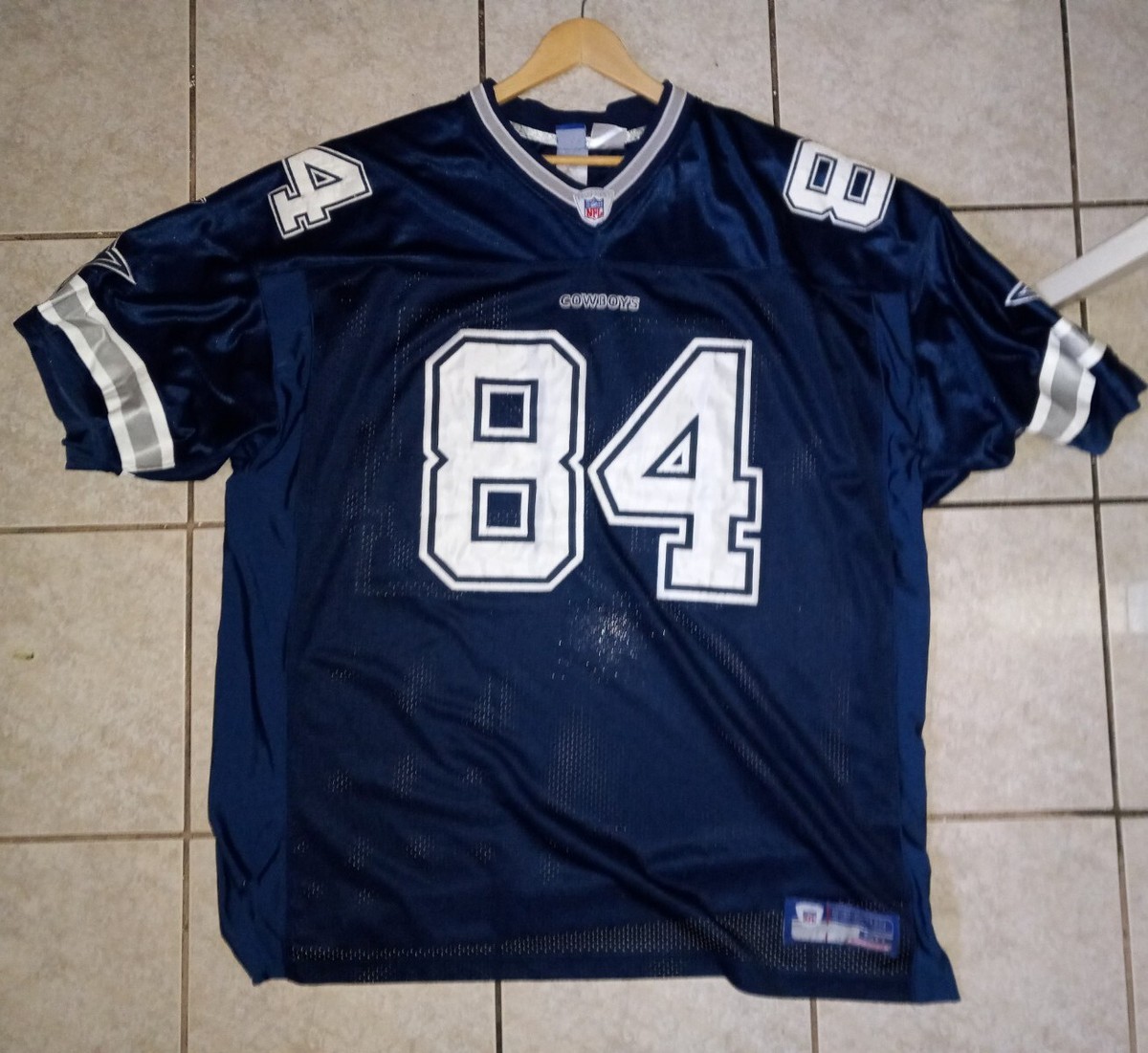 Authentic Joey Galloway #84 Dallas Cowboys Blue Procut Jersey SZ