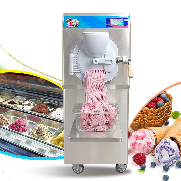 Commercial Large Capacity Gelato Hard ice Cream Machine, Ice Cream Equipment
