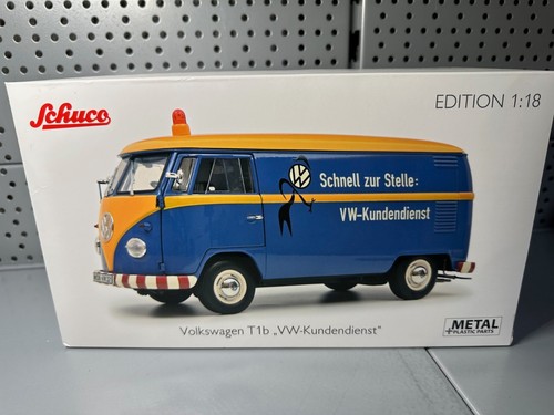 Schuco VW T1b Kastenwagen VW-Kundendienst 1:18 - 450048400 - Gebraucht/ OVP - Bild 2 von 12