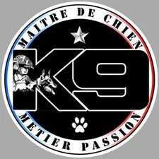 DOG MASTER STICKER LOGO COAT OF ARMS STICKER MC070