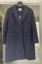 Boden Womens Navy Coat Bnwt 16r