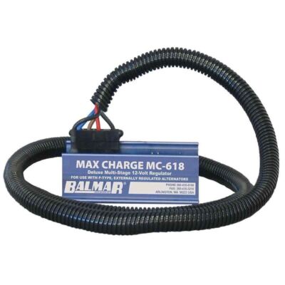 Balmar Max Charge MC618 Regulator 12v with Harness #MC-618-H