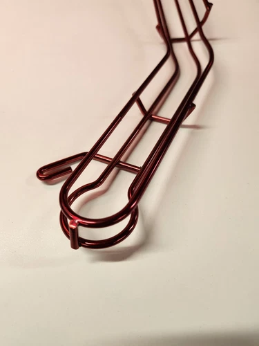 Iron Maiden pro premium or LE pinball Right wire ramp Powder coated -Dark Red