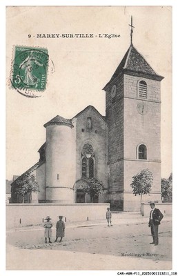 CAR-AGRP11-0528-21 - MAREY-SUR-TILLE - L'église