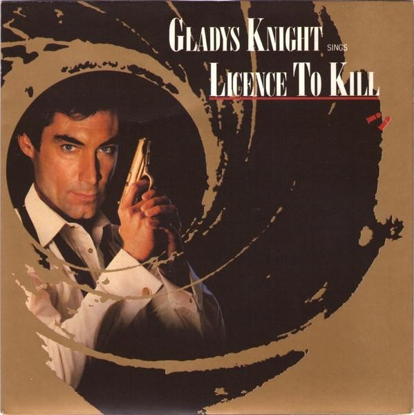 Gladys Knight Licence To Kill 7"" vinyl UK MCA 1989 silver injection label in