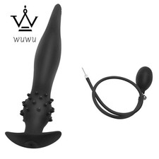 Big Huge Inflatable Plug Dilator Beads Ball Expander Silicone Pump Exercise Toys