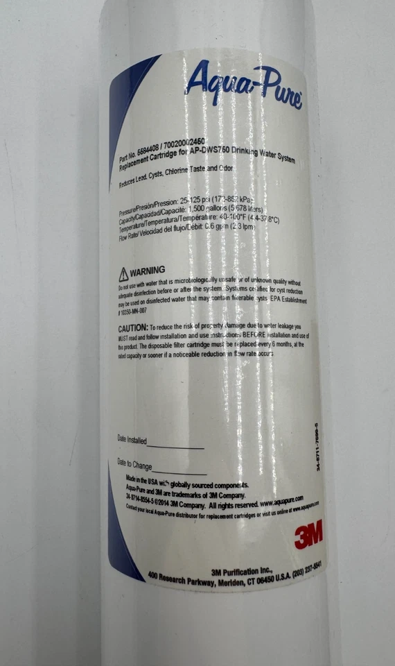 Aqua-Pure AP-DWS760 Replacement Cartridge qty 1 - Image 4 of 4