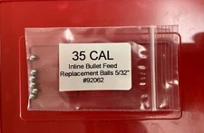 35 CAL / 9mm Lug Inline Bullet Feeder Balls (6 Pack) LEE #92062