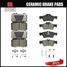Front And Rear Ceramic Brake Pads For CL500 CLS550 E350 E500 E550 S430 S500 SL50