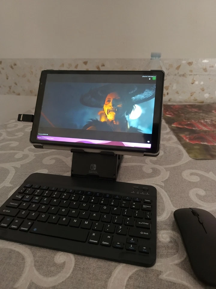 SKYEGG Tablet 10 Pollici Android 14 20 GB RAM+128 GB ROM Tastiera Rosso NO MOUSE - Immagine 3 di 4