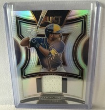 🔥⚾️ Jackson Chourio #SS-JC💥2025 Panini Select⚡️Selective Swatches⚡️Brewers⚾️🔥