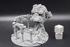 Tabletop Terrain Celestial Temple Ruin Tree Elven Dnd RPG wargame skirmish 28mm