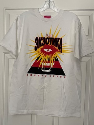 MISHKA NYC - Kill With Power - Medium - White - T-Shirt - Longterm Storage - New