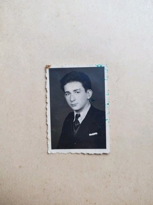   Alte Fotografie Foto 1950er Jahre Passfoto Mann Junge