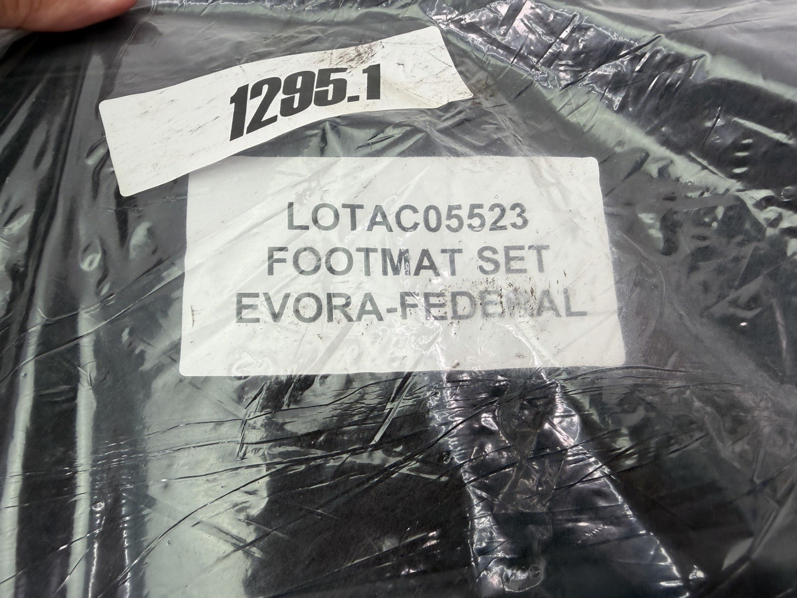 Genuine OEM Lotus LOTAC05523 Footmat Set Evora - Federal (Left Hand Drive)