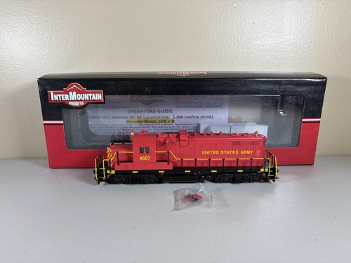 HO Intermountain DCC Equipado Ejército de Estados Unidos GP10 #4607 | Zustand: New: Other (See Details)