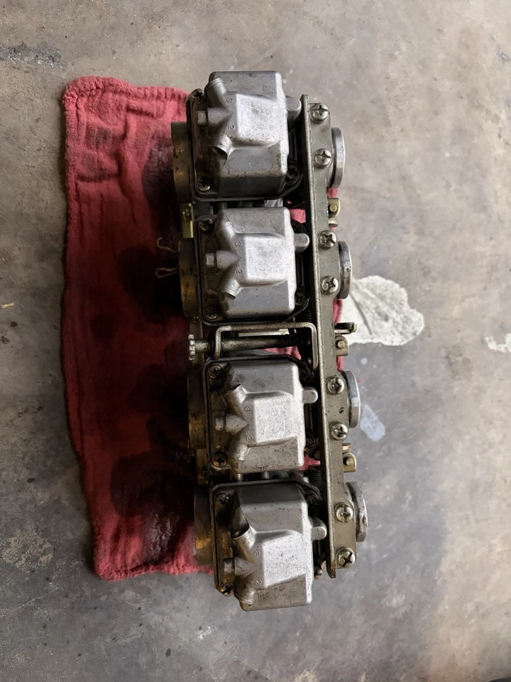 Yamaha XJ650 XJ750 MAXIM SECA 1981 1982 1983 carrocería carburador rack completo Foto 2 de 3