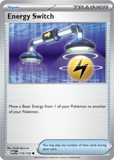 Energy Switch 115/132 Pokémon ME01: Mega Evolution Common Regular 2025 NM