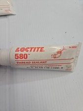 TWO NEW 50ml TUBES OF LOCTITE 580 THREAD SEALANT, Low Halogen/Sulfur
