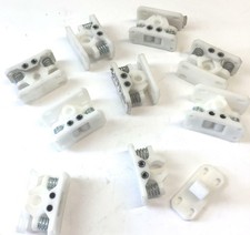 Cabinet Storage Plastic Latch Assembly  Lot of 9 