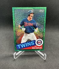 2020 Topps - 1985 Topps Chrome Green Mojo Refractor /99 Max Kepler #85C-23