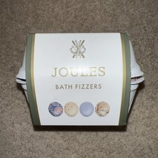 Joules Bath Fizzers 4 Egg Box Gift Set BNIB