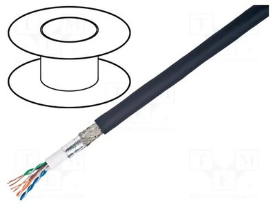 SF/UTP 4x2x24AWG 5e Industrie Ethernet,extern Line Leitungen