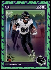 2024 Score-A-Treat - Green Bats Base Isaiah Likely Baltimore Ravens 21