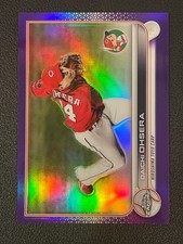 Daichi Ohsera 2022 Topps Chrome NPB Purple Refractor /299 Carp