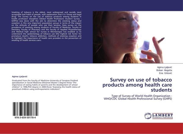 Survey On Use Of Tobacco Products Among Health Care Students Agima Ljaljevi¿-image