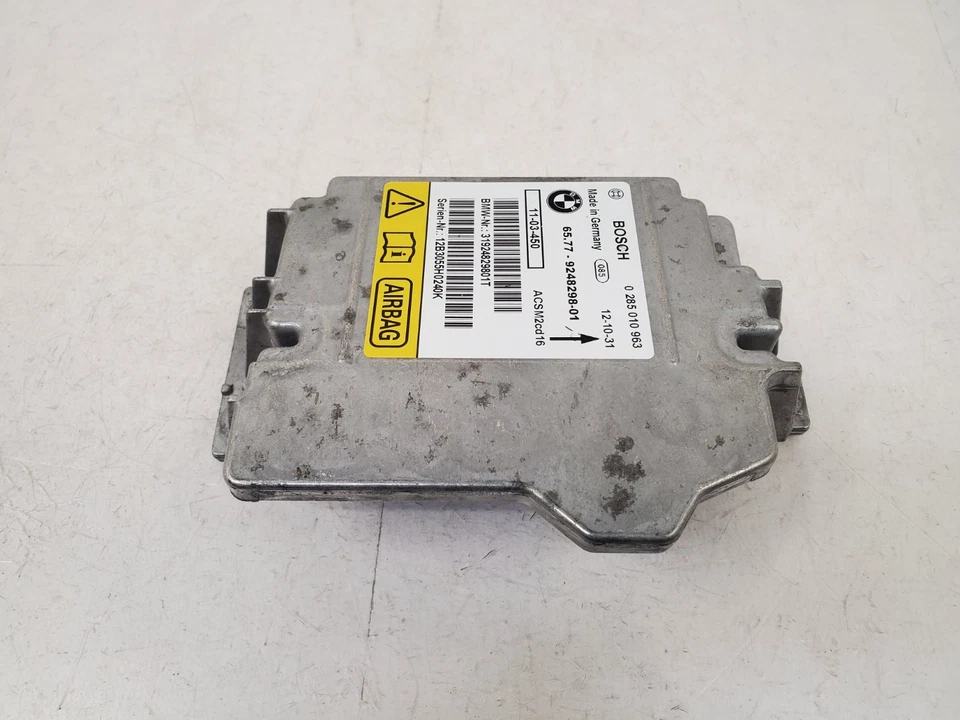 ✅ Unidad de módulo de control OEM BMW E93 M3 AirBag Air Bag SRS ICM Comp ECU Foto 2 de 4