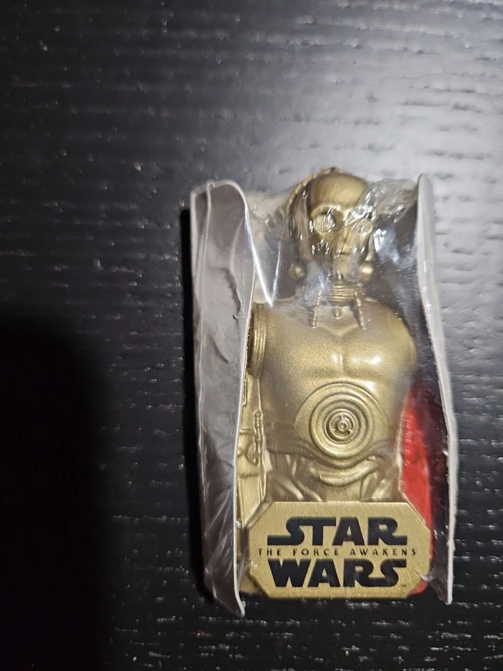Visor de premios de cereales Star Wars The Force Awakens C-3PO General Mills nuevo en caja Foto 3 de 3