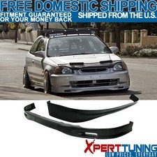 Fits 1996-1998 Honda Civic Ek 3dr Pu Spoon Front Rear Bumper Lip Spoiler Fits 1996-1998 Honda Civic Ek 3dr Pu Spoon Front Rear Bumper Lip Spoiler
