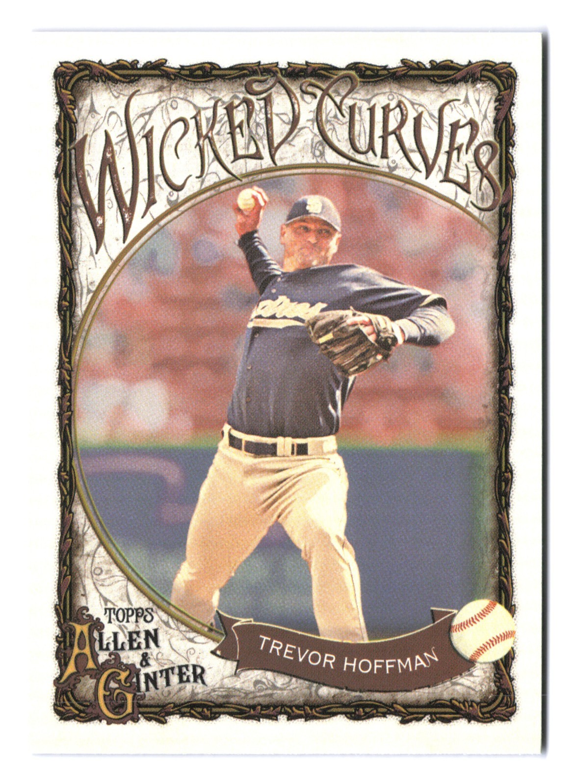 2025 ALLEN & GINTER INSERT WC-27 TREVOR HOFFMAN PADRES 
