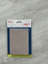 Furniture Felt Floor Protector 108mm x 150mm.  2 in the pack - unopened 