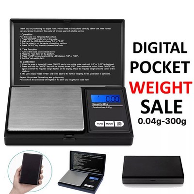 Digitale Waage 0,04 g - 300 g Taschengramm klein Küche Juwelier Geschäft