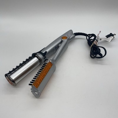 InStyler Rotating Hot Iron Hair Styler Brush 1.25'' inch Barrel Silver IS1001
