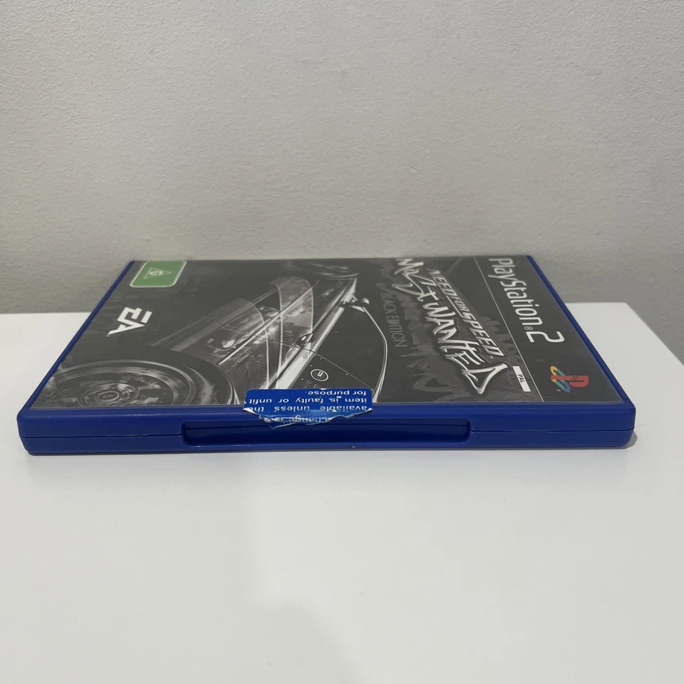Need For Speed Most Wanted Black Edition Playstation 2 PS2 w/Manual Video Game - Image 4 of 4