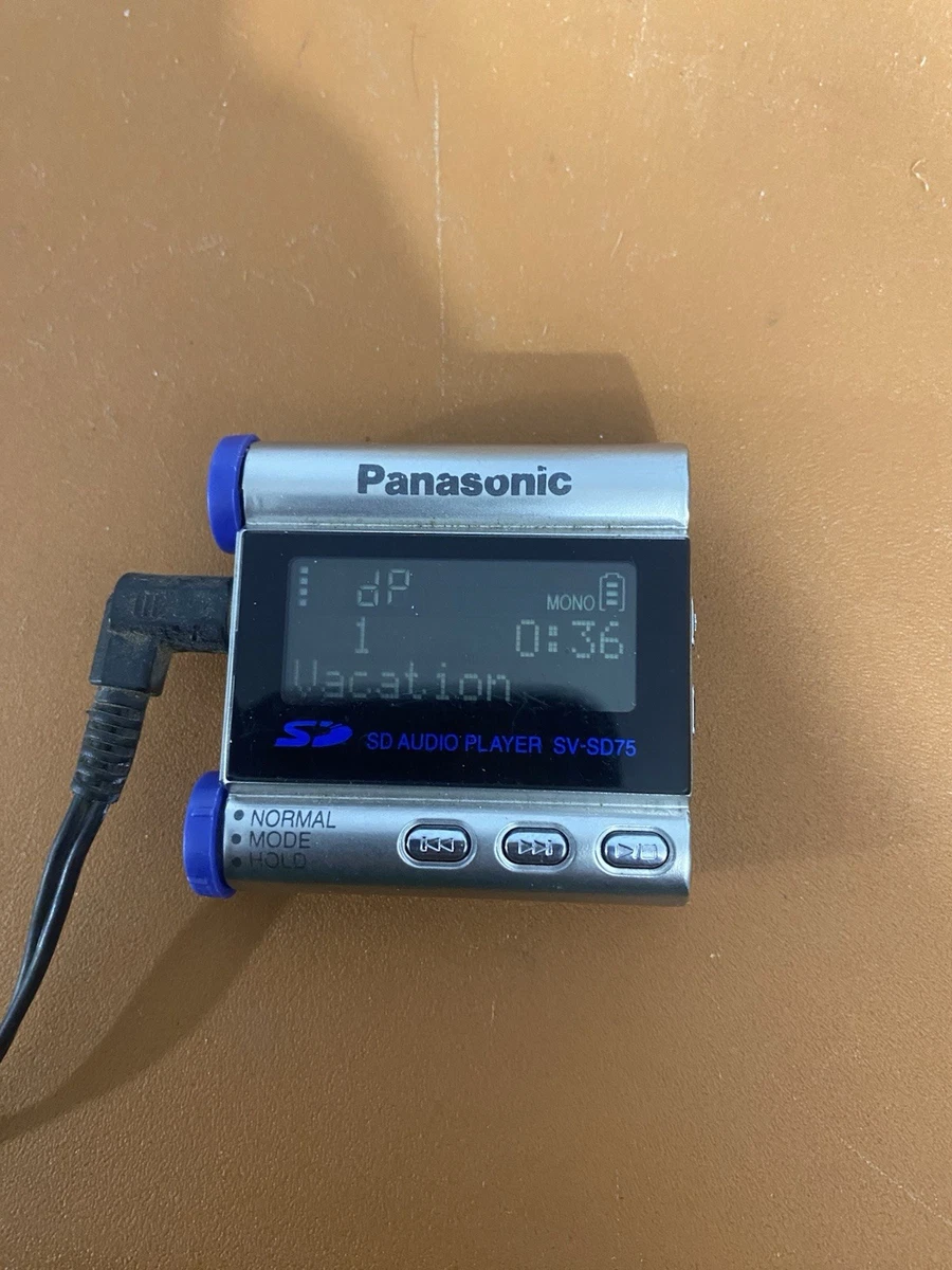 Panasonic MP3 MP3 Playable Media Format Players for sale | eBay