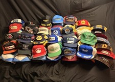 Vintage Trucker Hat Lot Swingster, K-Brand, Three Stripe, USA Made Lot 150 Hats