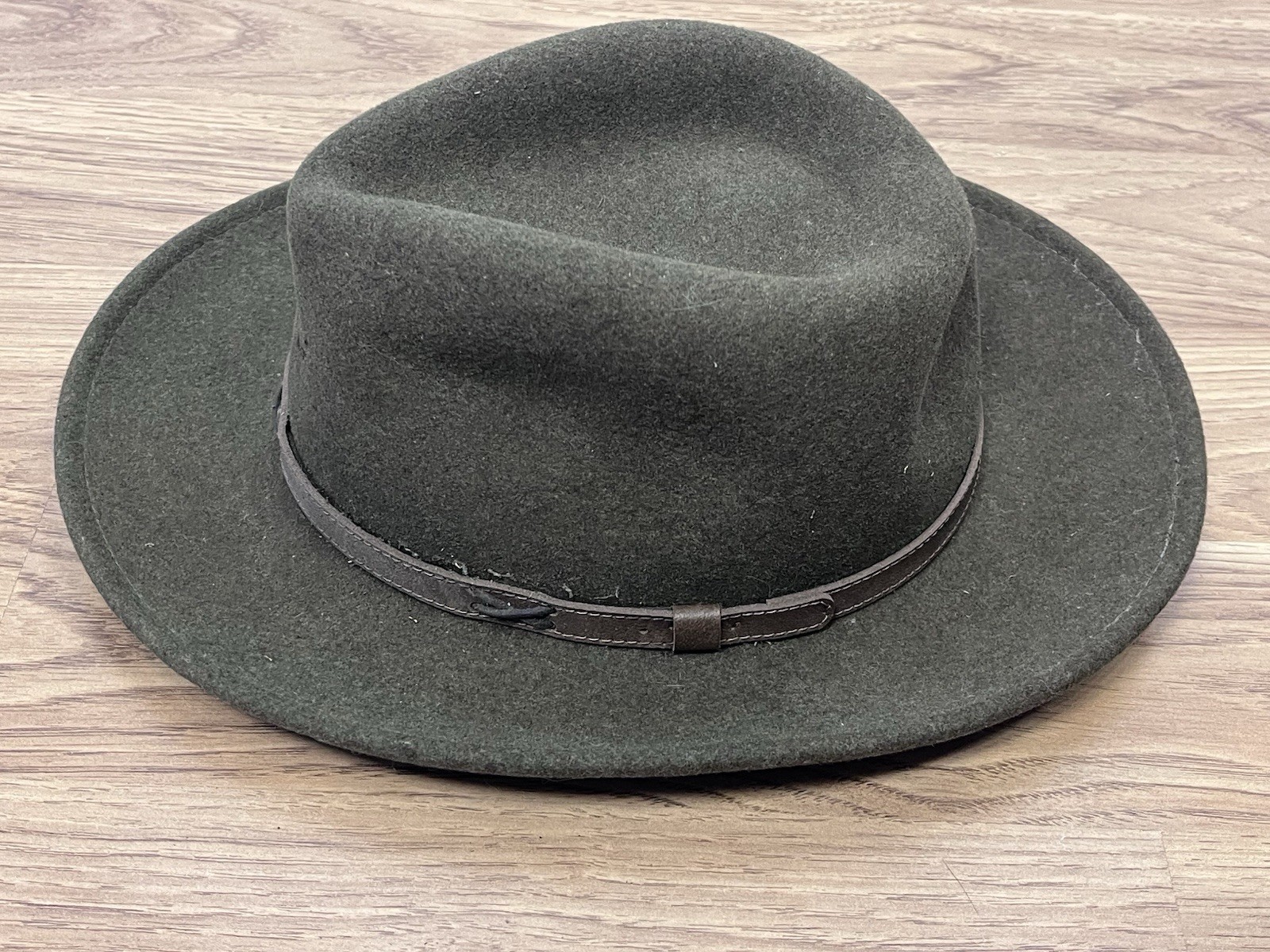 Pendleton Wool Fedora Brown AB202-71036 Size Larg… - image 3