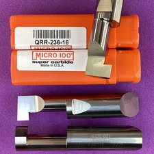MICRO 100   QRR-236-16  Quick Change Retaining Ring Bar; 1/2" Shank🎯Machinist