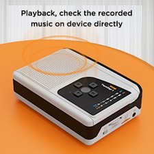 Ezcap234 USB Cassette Player With USB Power Cable Tape-to-MP3 Converter Bui