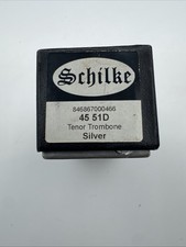 Schilke 51D Trombone Mouthpiece - Silver Plated With Case