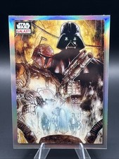 2023 Topps Chrome Star Wars Galaxy REFRACTOR #42 Diabolic Duo